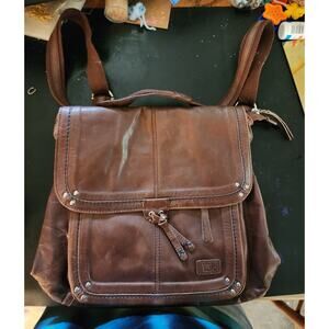 The Sak Ventura brown leather backpack